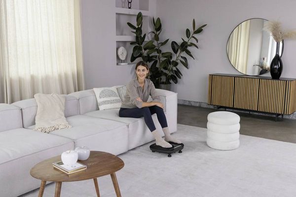 Produktbild: Medisana LM 100 Fu&szlig;massageger&auml;t 60W Schwarz