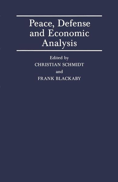 Produktbild: Peace, Defence and Economic Analysis