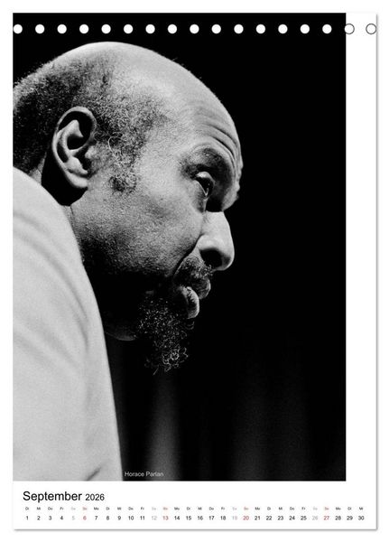 Produktbild: Jazz live (Tischkalender 2026 DIN A5 hoch), CALVENDO Monatskalender
