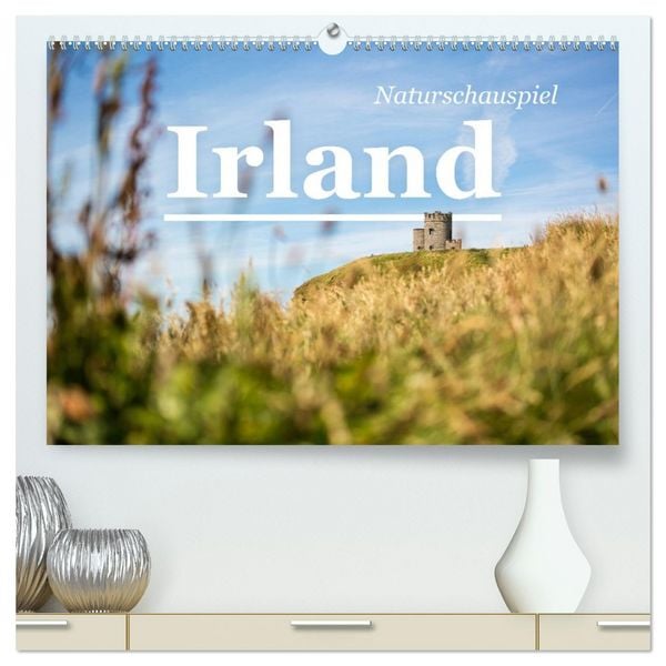 Naturschauspiel Irland (hochwertiger Premium Wandkalender 2026 DIN A2 quer), Kunstdruck in Hochglanz