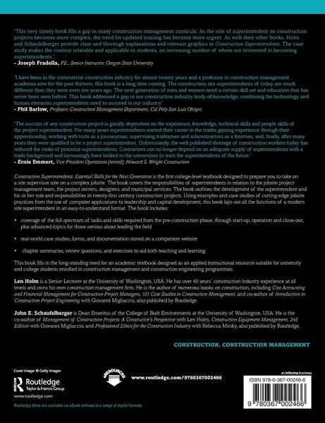 Produktbild: Construction Superintendents
