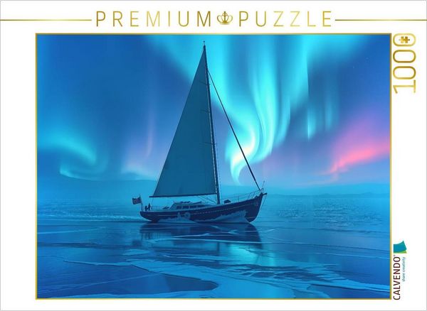 CALVENDO Puzzle Eiswindsegel | 1000 Teile Lege-Größe 64x48cm Foto-Puzzle für glückliche Stunden