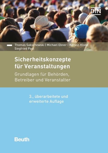 Produktbild: Sicherheitskonzepte f&uuml;r Veranstaltungen