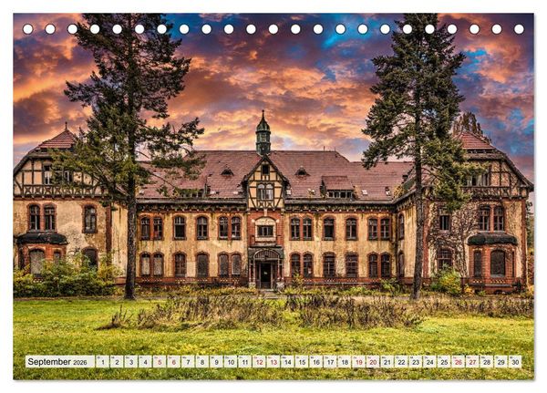 Produktbild: Wiedersehen mit alten Heilst&auml;tten (Tischkalender 2026 DIN A5 quer), CALVENDO Monatskalender