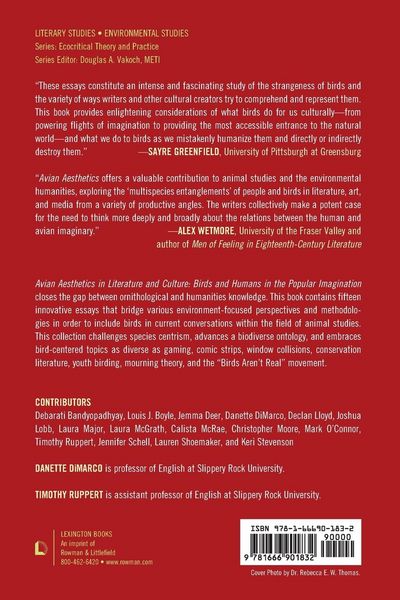 Produktbild: Avian Aesthetics in Literature and Culture