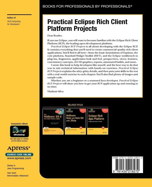 Produktbild: Practical Eclipse Rich Client Platform Projects