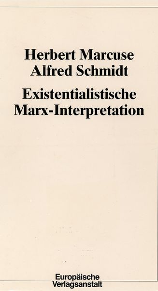 Produktbild: Existentialistische Marx-Interpretation