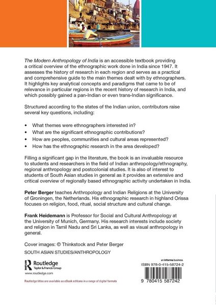 Produktbild: The Modern Anthropology of India