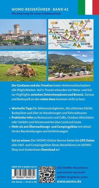 Produktbild: Entdeckertouren mit dem Wohnmobil Trentino und Gardasee