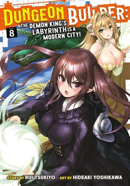 Produktbild: Dungeon Builder: The Demon King''s Labyrinth is a Modern City! (Manga) Vol. 8