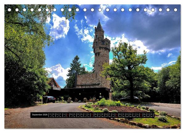 Produktbild: Wiesbaden Aquis Mattiacis (Tischkalender 2026 DIN A5 quer), CALVENDO Monatskalender