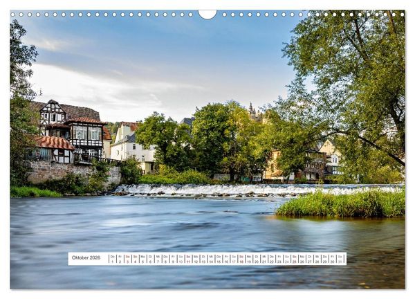 Mein historisches Marburg (Wandkalender 2026 DIN A3 quer), CALVENDO Monatskalender