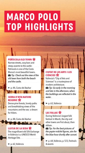 Produktbild: Costa Blanca Marco Polo Pocket Travel Guide - with pull out map