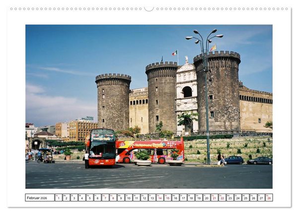 Produktbild: Neapel - Stadt der Gegens&auml;tze (hochwertiger Premium Wandkalender 2026 DIN A2 quer), Kunstdruck in Hochglanz