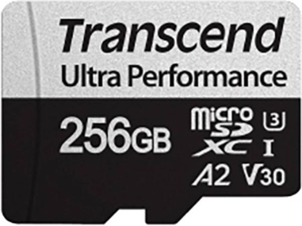 Transcend microSDXC 340S microSDHC-Karte 256GB Class 10, Class 3 UHS-I