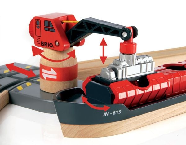 Produktbild: BRIO Strassen & Schienen Bahn Set