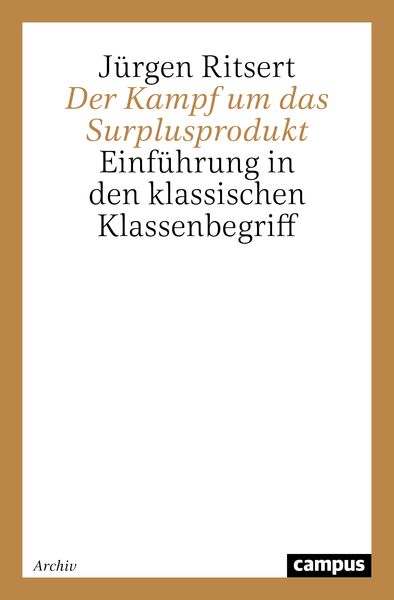Produktbild: Der Kampf um das Surplusprodukt