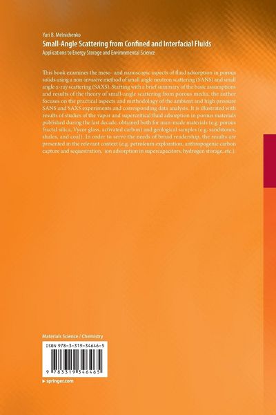 Produktbild: Small-Angle Scattering from Confined and Interfacial Fluids