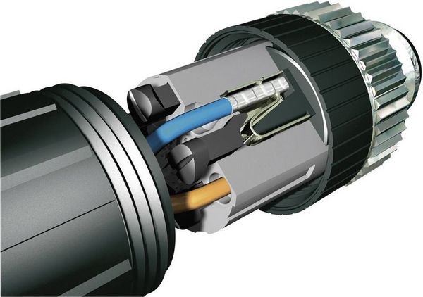Produktbild: Phoenix Contact 1424653 Sensor-/Aktor-Steckverbinder, unkonfektioniert M12 Buchse, gewinkelt Polzahl Sensoren: 5 1 St.