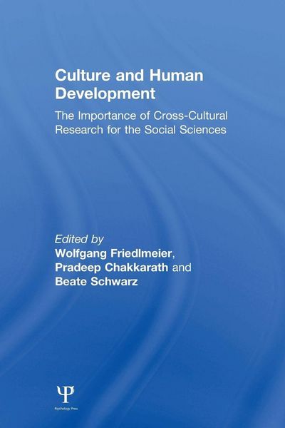 Produktbild: Culture and Human Development