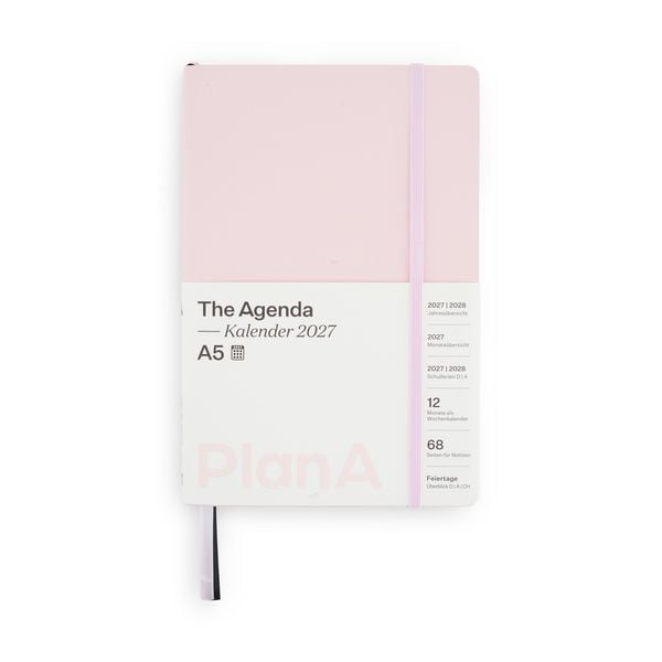Produktbild: PlanA Kalender A5 Softcover Magnolia Pink