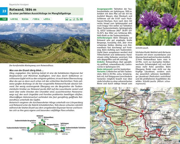 Produktbild: ROTHER Wanderbuch Blumenwanderungen Bayerische Alpen