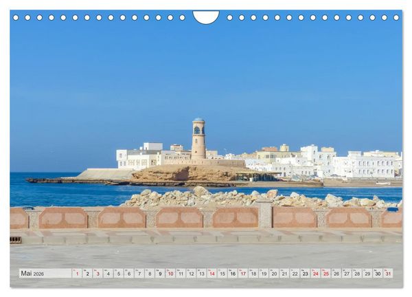 Produktbild: Oman - Historische Perle des Orients (Wandkalender 2026 DIN A4 quer), CALVENDO Monatskalender