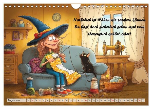 Produktbild: Fr&ouml;hlich eingef&auml;delt (Wandkalender 2026 DIN A4 quer), CALVENDO Monatskalender