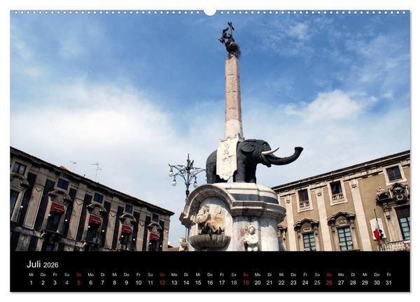 Produktbild: Sizilien (Wandkalender 2026 DIN A2 quer), CALVENDO Monatskalender