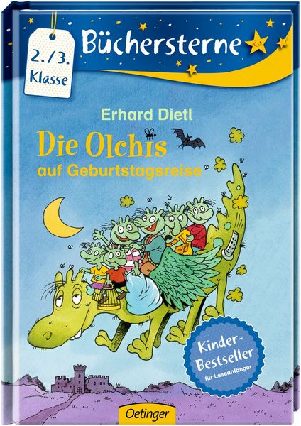Die Olchis auf Geburtstagsreise, Gebundene Ausgabe von Erhard Dietl, Oetinger