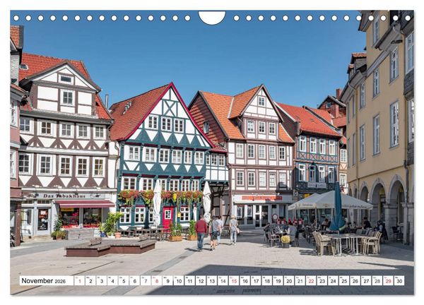 Produktbild: Wolfenb&uuml;ttel - Historisches Fachwerk (Wandkalender 2026 DIN A4 quer), CALVENDO Monatskalender