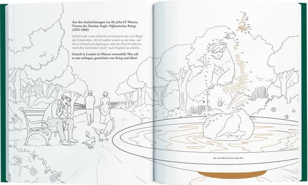 S.Holmes - Das gr. Punkt-zu-Punkt-Malbuch (Creative Time)