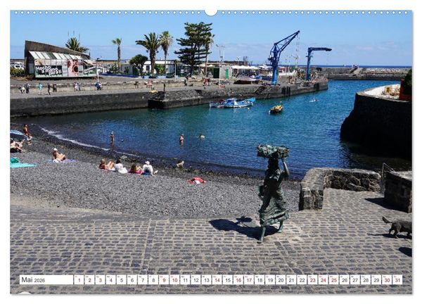 Produktbild: Puerto de la Cruz. Teneriffa Urlaub. (hochwertiger Premium Wandkalender 2026 DIN A2 quer), Kunstdruck in Hochglanz