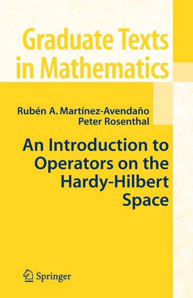 Produktbild: An Introduction to Operators on the Hardy-Hilbert Space