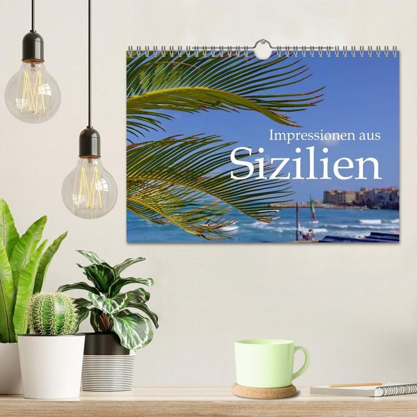 Produktbild: Impressionen aus Sizilien (Wandkalender 2026 DIN A4 quer), CALVENDO Monatskalender