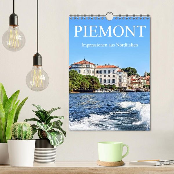Produktbild: Piemont - Impressionen aus Norditalien (Wandkalender 2026 DIN A4 hoch), CALVENDO Monatskalender