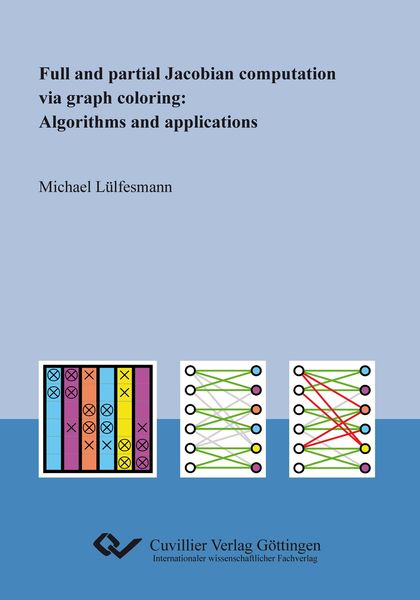 Produktbild: Full and partial Jacobian computation via graph coloring: Algorithms and applications