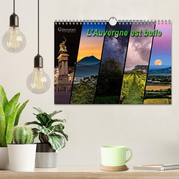 Produktbild: L'Auvergne est belle (Calendrier mural 2026 DIN A4 vertical), CALVENDO calendrier mensuel