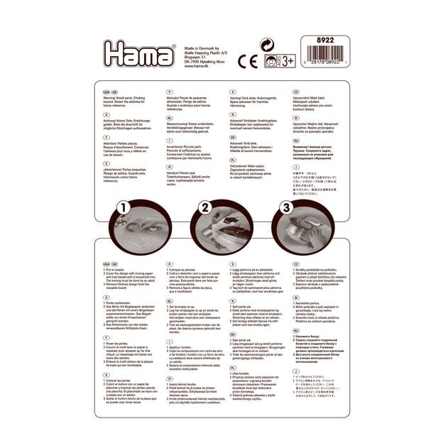 Produktbild: Hama&reg; B&uuml;gelperlen Maxi - Blisterset Auto - 1 Stiftplatte Auto, 250 Perlen.