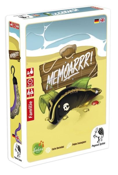Produktbild: Pegasus - Memoarrr!, Kartenspiel