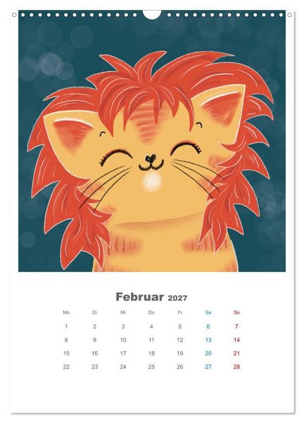 Produktbild: LEOPOLD DER DRITTE - Ein Kater mit ganz viel Charme (Wandkalender 2027 DIN A3 hoch), CALVENDO Monatskalender