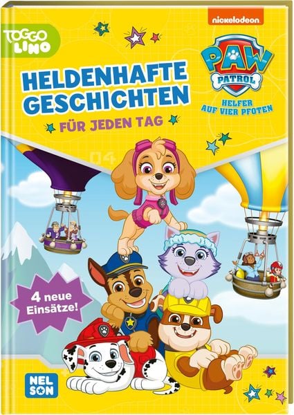 PAW Patrol Geschichtenbuch: Heldenhafte Geschichten für jeden Tag, Gebundene Ausgabe von , Nelson, 978-3-8451-2164-2