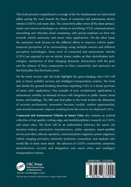 Produktbild: Connected and Autonomous Vehicles in Smart Cities