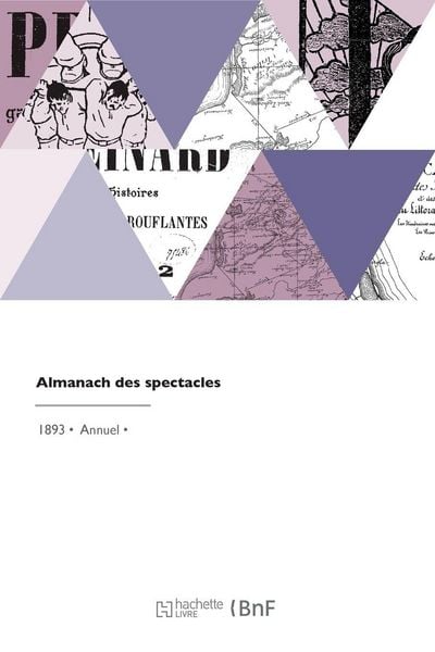 Produktbild: Almanach des spectacles