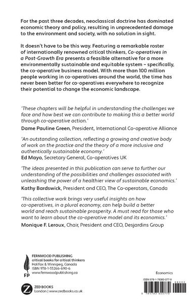 Produktbild: Co-Operatives In A Post-Growth Era