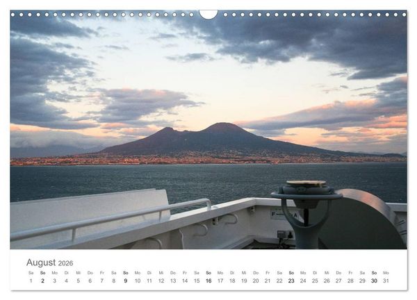 Produktbild: Faszination Schifffahrt &ndash; An Bord um die Welt (Wandkalender 2026 DIN A3 quer), CALVENDO Monatskalender