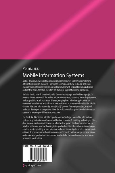 Produktbild: Mobile Information Systems