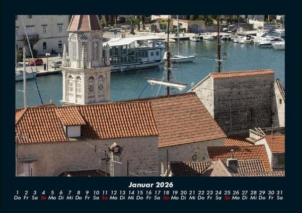 Produktbild: Kroatien 2026 Fotokalender DIN A4
