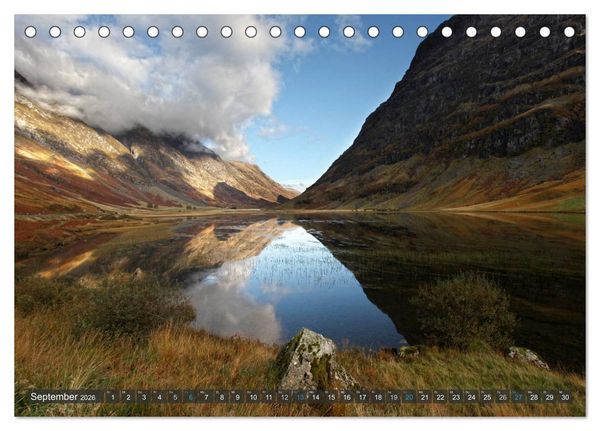 Produktbild: Abenteuer Schottland (Tischkalender 2026 DIN A5 quer), CALVENDO Monatskalender