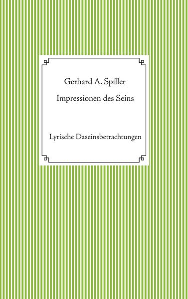 Produktbild: Impressionen des Seins